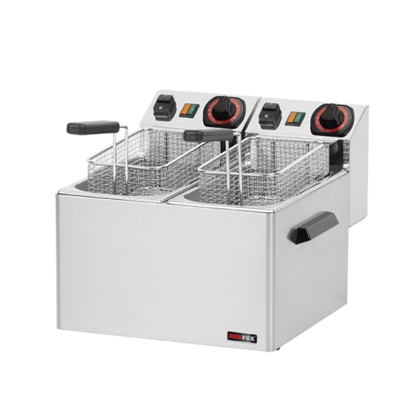 Φριτέζα ηλεκτρική διπλή 5+5 lt FE 44 S