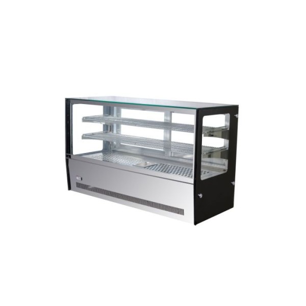 Βιτρίνα θερμαινόμενη επιτραπέζια πανοραμική 125lt GN900HRT