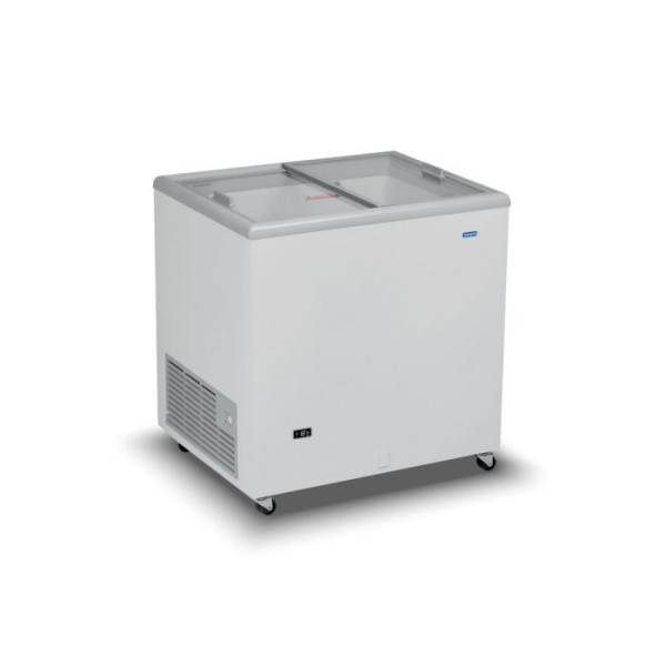 Καταψύκτης με ίσια συρόμενα κρύσταλλα 840x670x895mm Μετάβαση στην αρχή της συλλογής εικόνων ICE220