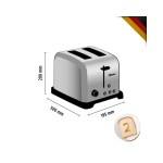 Φρυγανιέρα με 2 υποδοχές 100373 | TBRB20