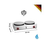 Κρεπιέρα διπλή αερίου 1043623 | 2CP400G