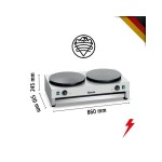 Κρεπιέρα διπλή ηλεκτρική 104457 | 2CP400