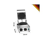 Βαφλιέρα μονή εξάγωνη (Bubble) 370281 | MDI BUBBLE 2070