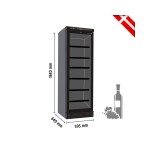 Βιτρίνα κρασιών CPV1380E