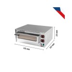 Φούρνος πίτσας Ø35cm FP 38 R 575x537x273(h)mm