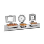 Chafing Dish για GN2/3 με soft close & παράθυρο ελέγχου 500847