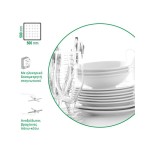 Πλυντήριο ποτηριών-πιάτων με αντλία εξαγωγής για καλάθι 50x50cm E50 PBS (PS D50-32-BS M230)