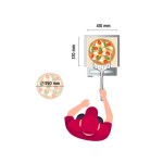 Φούρνος πίτσας Ø35cm FP 38 R 575x537x273(h)mm