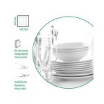 Πλυντήριο ποτηριών-πιάτων για καλάθι 50x50cm E50 PB 400V (PS D50-32-BF T400)