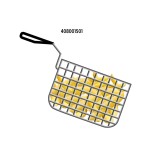 Φριτέζα ηλεκτρική διπλή 8+8 lt FE 77 S