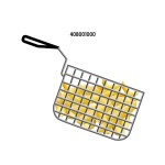 Φριτέζα ηλεκτρική διπλή 8+8 lt με βρυσάκια απορροής FE 77 V