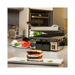 Τοστιέρα μονή ραβδωτή πάνω & κάτω 16000