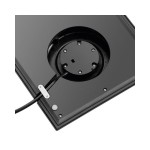 Tea station μαύρο γυαλιστερό για 1 κανάτα 200120 | 1145SH