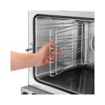 Φούρνος ηλεκτρικός κυκλοθερμικός 4 θέσεων (GN 1/1) με grill & υγραντήρα A120823 | AT230-MDI