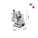 Πολυκοπτικό ηλεκτρικό TM INOX